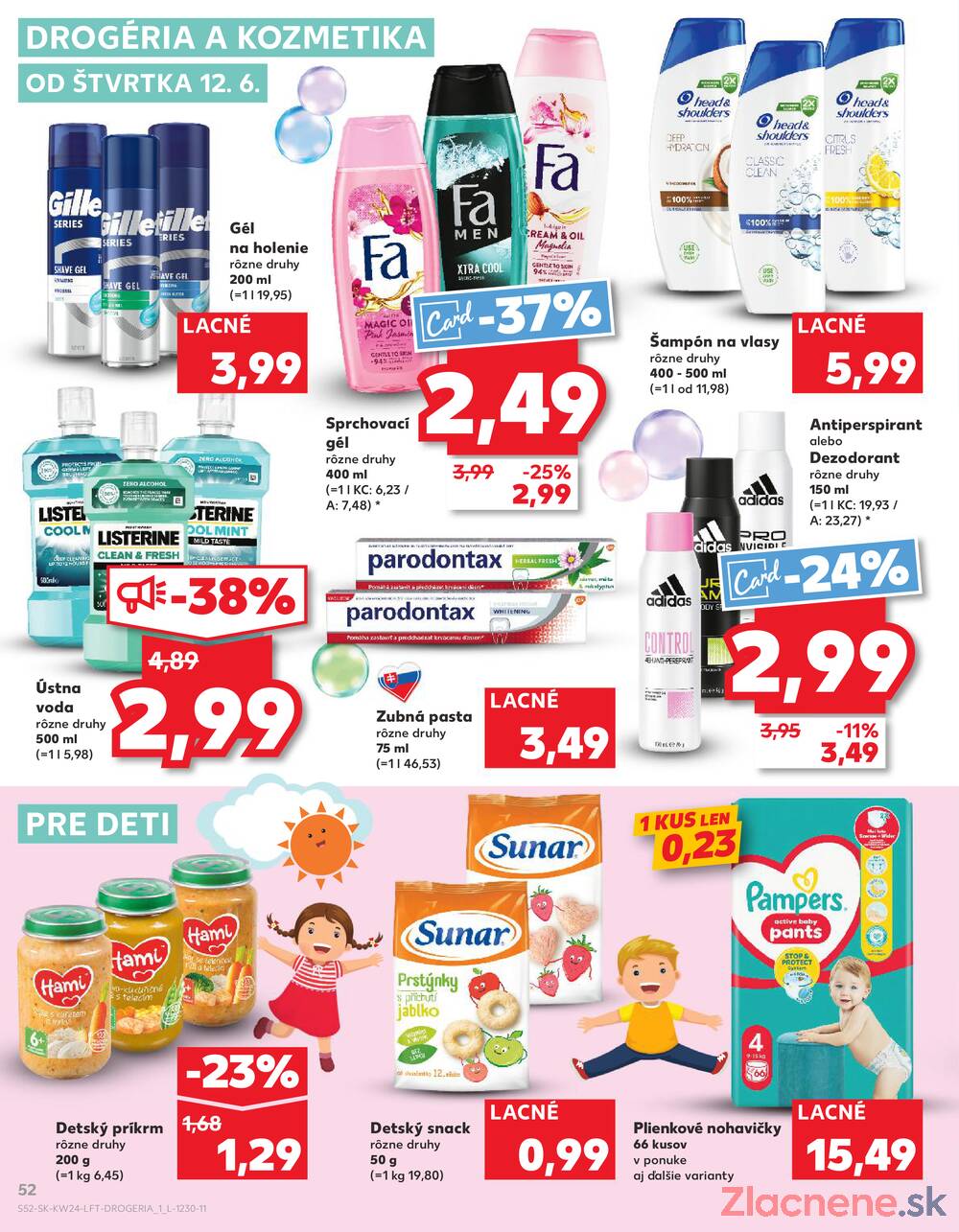 Leták Kaufland - Kaufland 12.6. - 18.6. - Kaufland Zvolen Zapad-Teplicky - strana 52