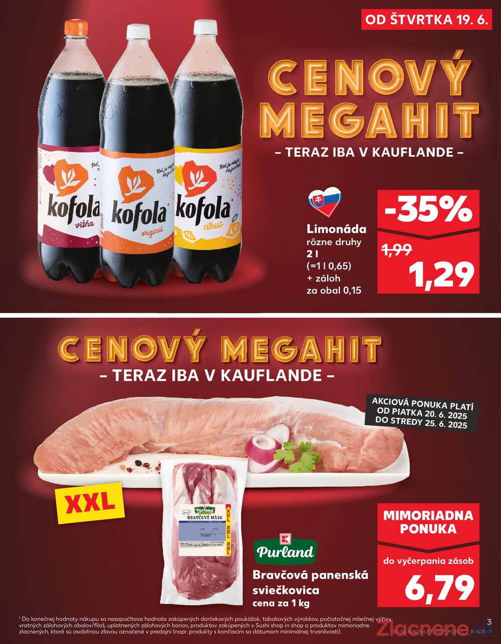 Leták Kaufland - Kaufland 19.6. - 25.6. - Kaufland Bratislava - Petržalka - strana 3