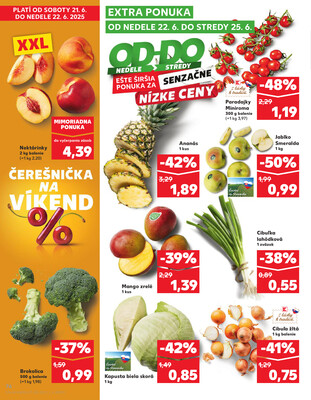 Kaufland 19.6. - 25.6. - Kaufland Bratislava - Petržalka