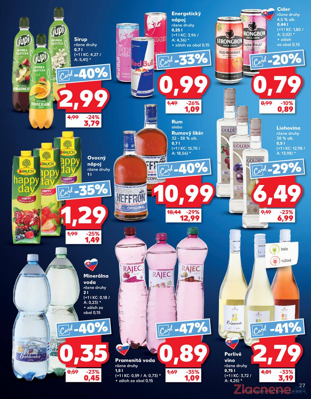Leták Kaufland - Kaufland 19.6. - 25.6. - Kaufland Bratislava - Rača - strana 27