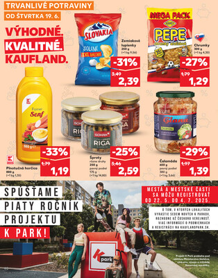 Kaufland 19.6. - 25.6. - Kaufland Bratislava - Rača