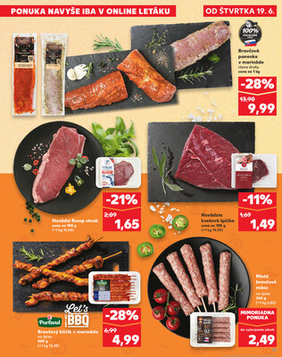 Kaufland 19.6. - 25.6. - Kaufland Bratislava Danubia – Panónska cesta