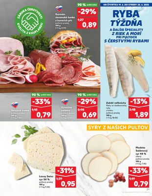 Kaufland 19.6. - 25.6. - Kaufland Bratislava Danubia – Panónska cesta