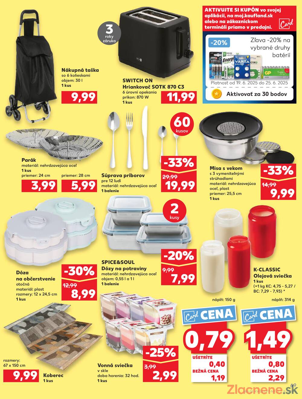 Leták Kaufland - Kaufland 19.6. - 25.6. - Bratislava-Patrónka - strana 69