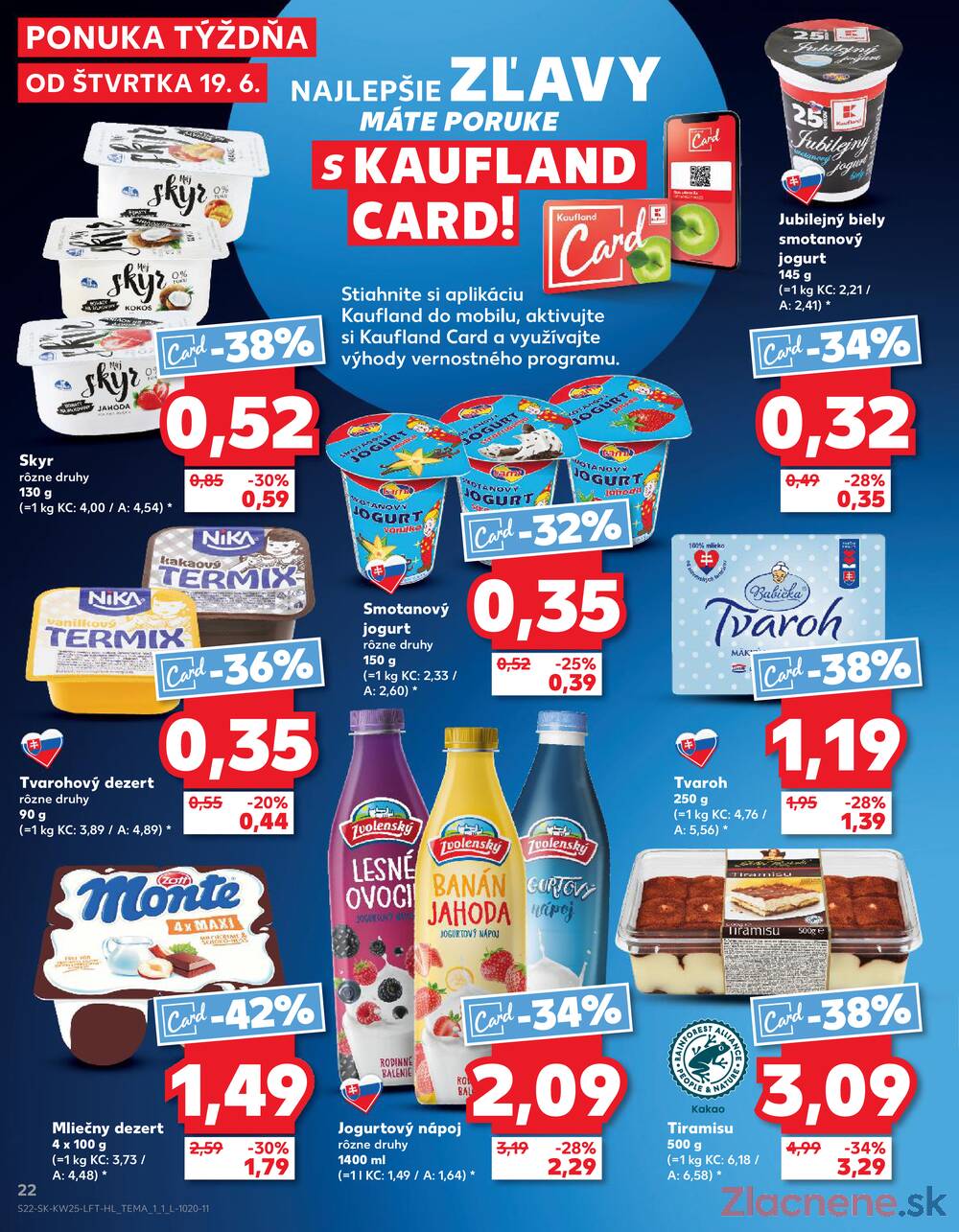 Leták Kaufland - Kaufland 19.6. - 25.6. - Kaufland Malacky - strana 22