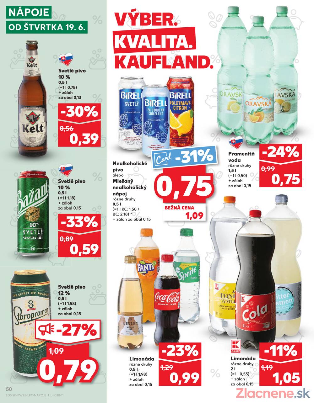 Leták Kaufland - Kaufland 19.6. - 25.6. - Kaufland Malacky - strana 50