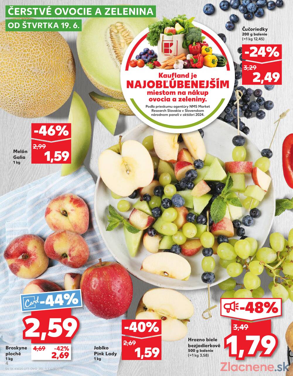 Leták Kaufland - Kaufland 19.6. - 25.6. - Kaufland (Harmincova, Bratislava - Dúbravka) - strana 4