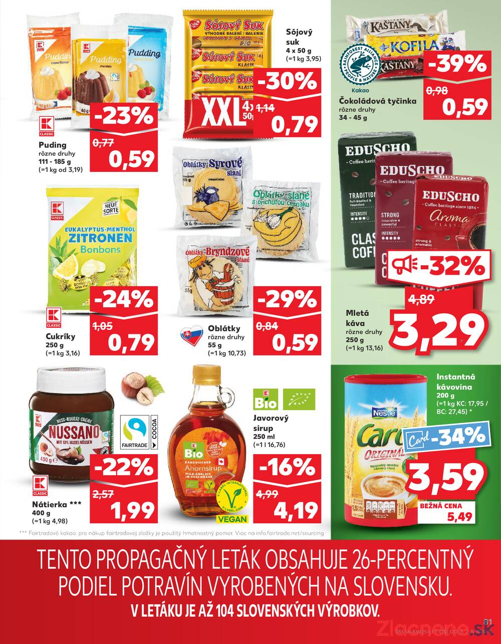 Leták Kaufland - Kaufland 19.6. - 25.6. - Kaufland Bratislava - Avion (Ivanská cesta) - strana 81