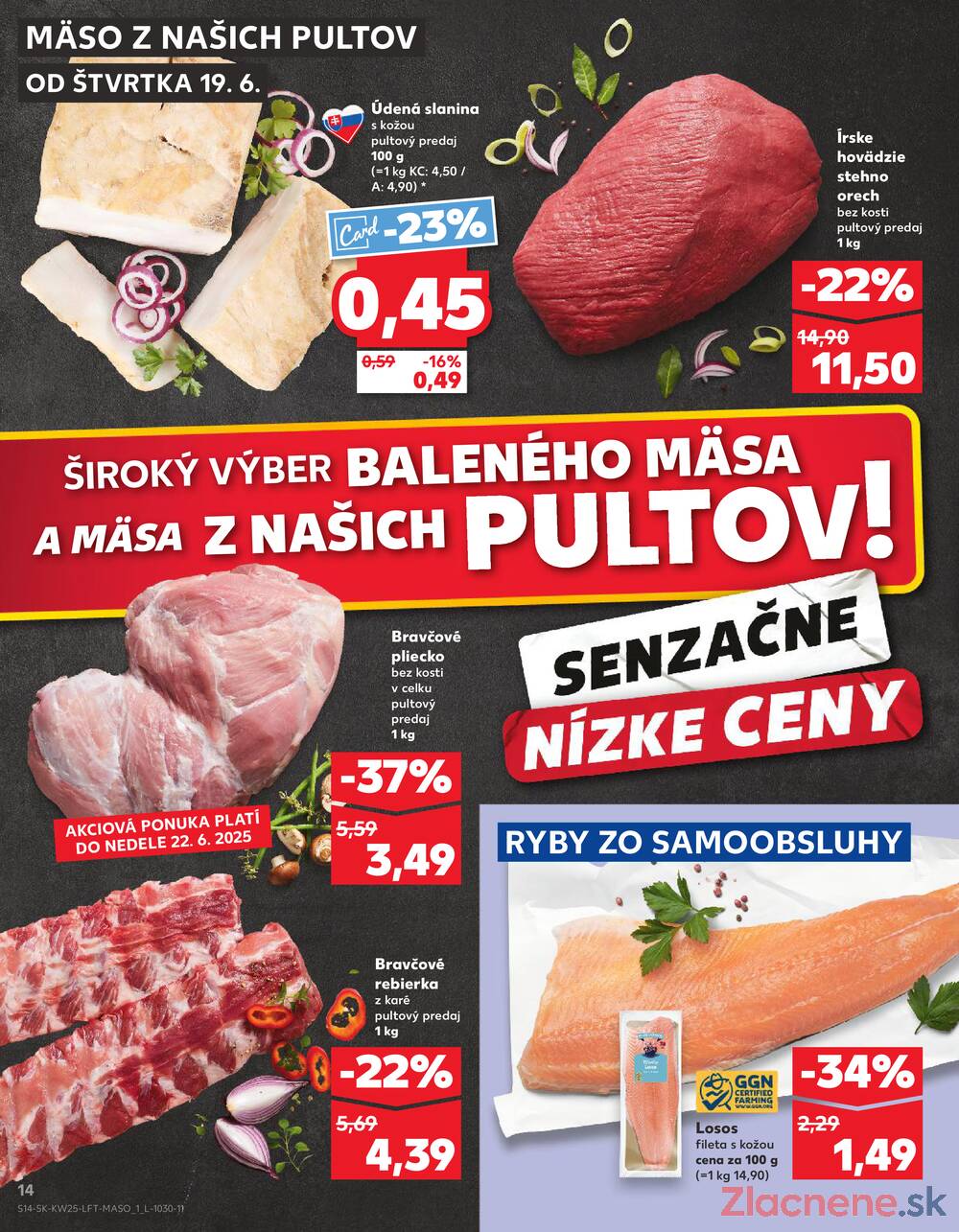 Leták Kaufland - Kaufland 19.6. - 25.6. - Kaufland Bratislava - Nové Mesto - strana 14