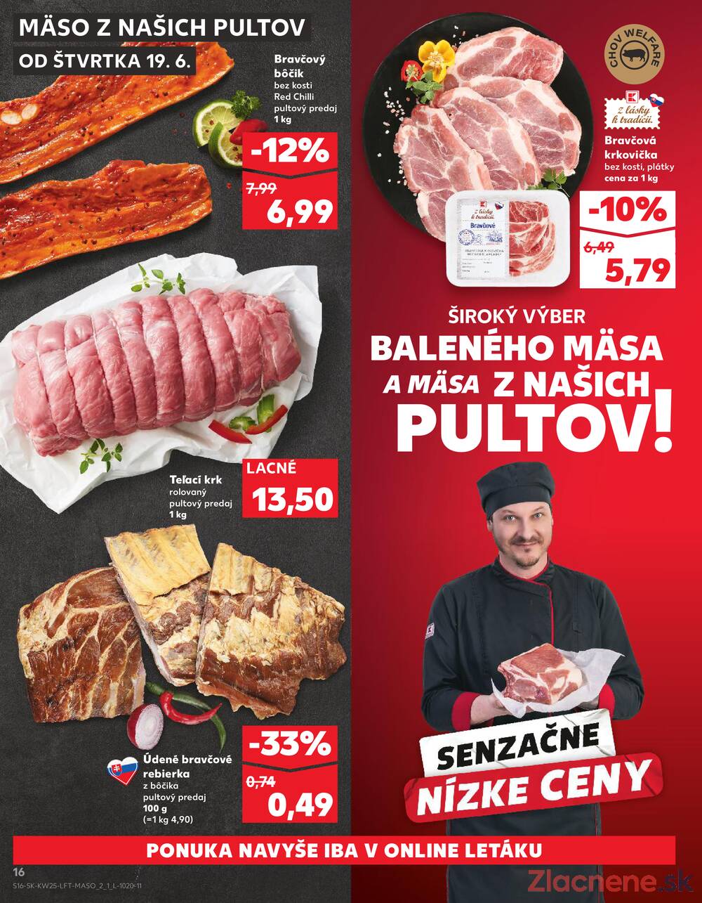 Leták Kaufland - Kaufland 19.6. - 25.6. - Kaufland Bratislava - Nové Mesto - strana 16