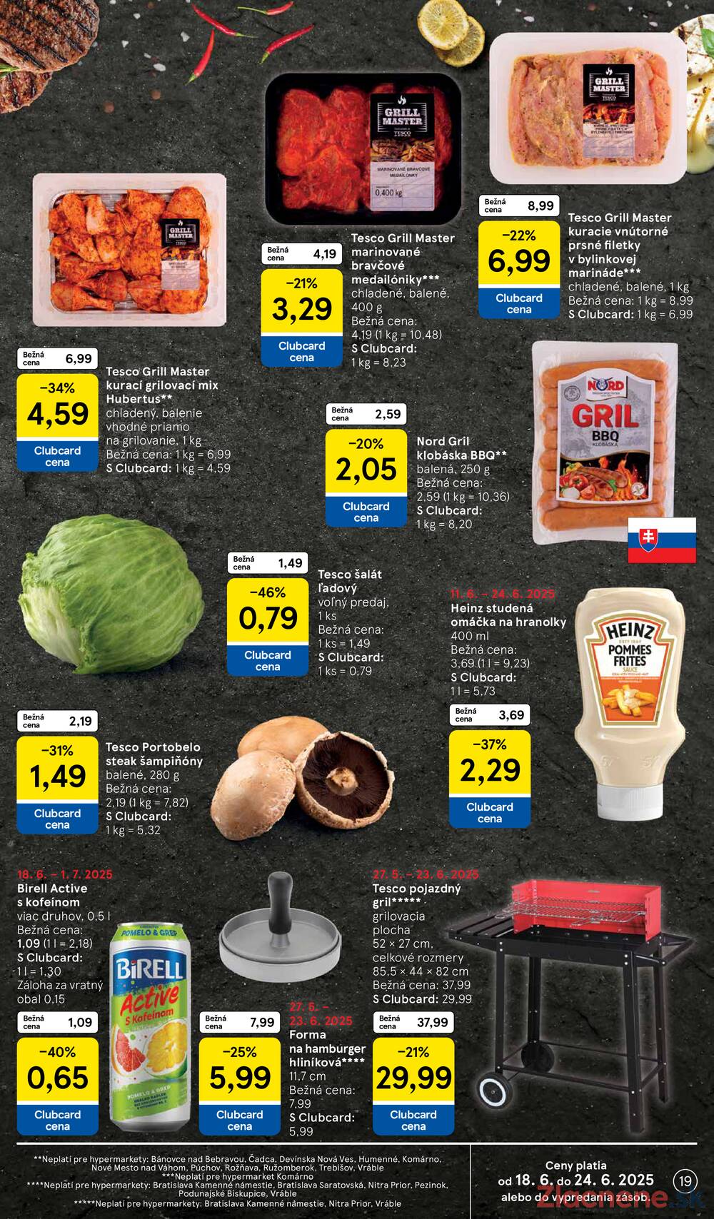 Leták Tesco - Tesco malé hypermarkety od 18.6. do 24.6.2025 - strana 19 Leták Tesco - Tesco malé hypermarkety od 18.6. do 24.6.2025 - strana 19