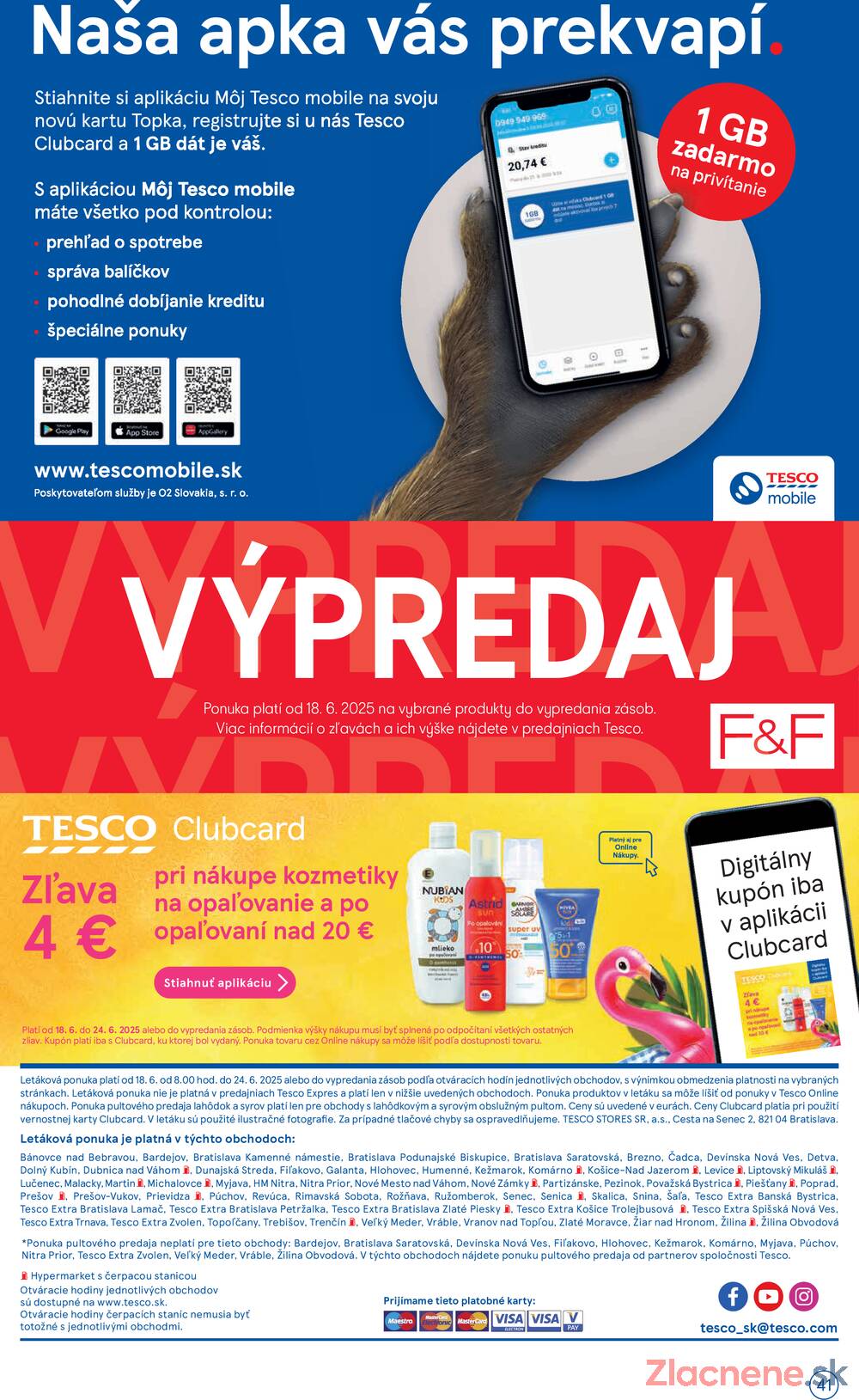 Leták Tesco - Tesco malé hypermarkety od 18.6. do 24.6.2025 - strana 41