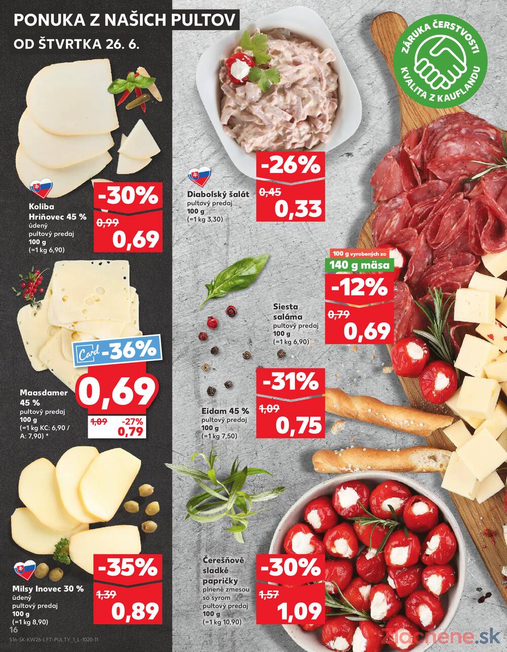 Leták Kaufland - Kaufland 26.6. - 2.7. - Kaufland Bytča - strana 16