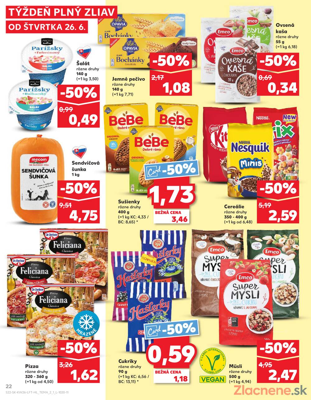 Leták Kaufland - Kaufland 26.6. - 2.7. - Kaufland Dubnica nad Váhom - strana 22