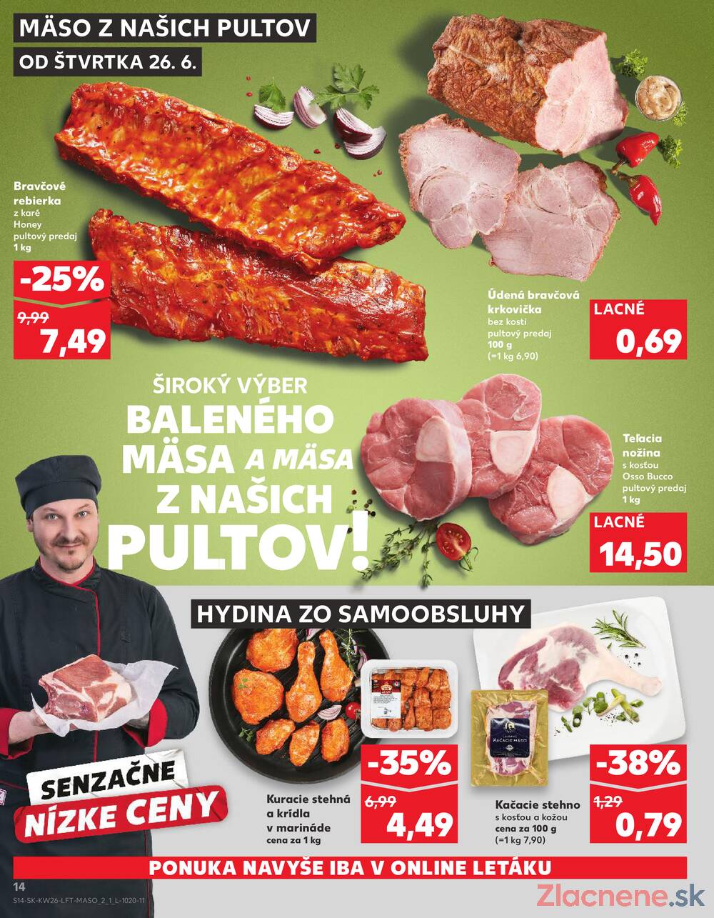 Leták Kaufland - Kaufland 26.6. - 2.7. - Kaufland Púchov - strana 14