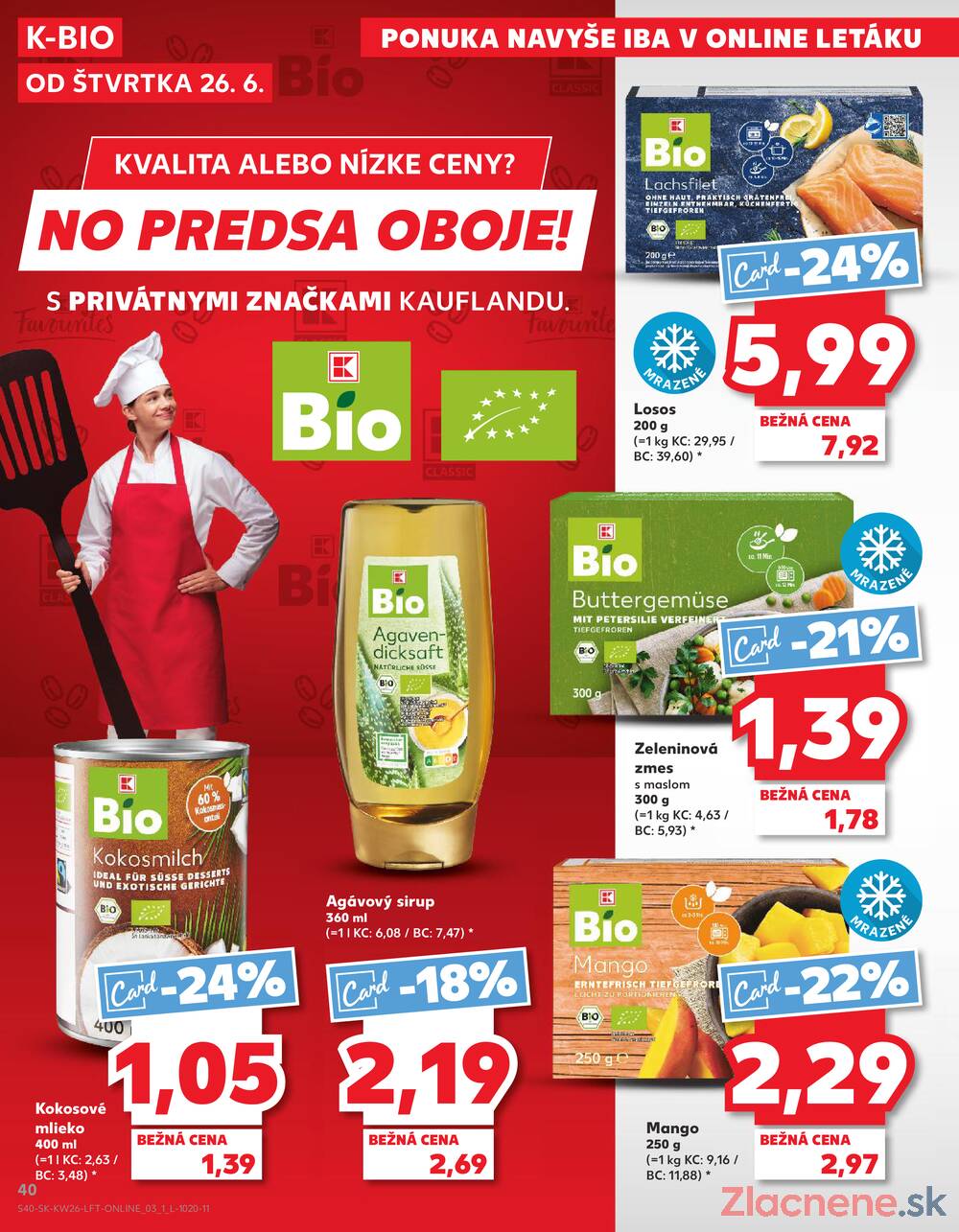Leták Kaufland - Kaufland 26.6. - 2.7. - Kaufland Púchov - strana 40