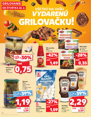 Kaufland 26.6. - 2.7. - Kaufland Púchov