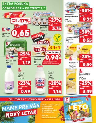 Kaufland 26.6. - 2.7. - Kaufland Púchov