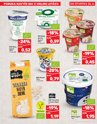 Kaufland 26.6. - 2.7. - Kaufland Trebišov