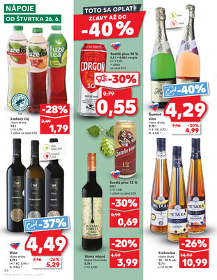 Kaufland 26.6. - 2.7. - Kaufland Trebišov