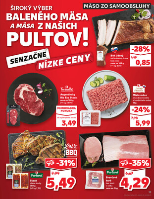 Kaufland 26.6. - 2.7. - Kaufland Poprad - Jiřího Wolkera