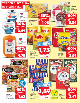 Kaufland 26.6. - 2.7. - Kaufland Poprad - Jiřího Wolkera