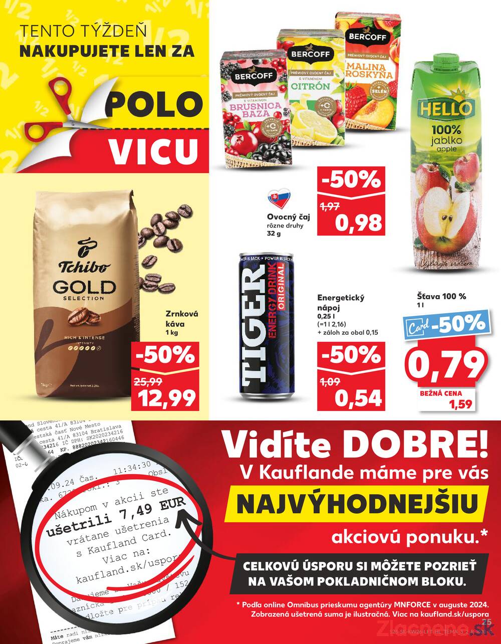 Leták Kaufland - Kaufland 26.6. - 2.7. - Kaufland Michalovce (Humenská cesta) - strana 25