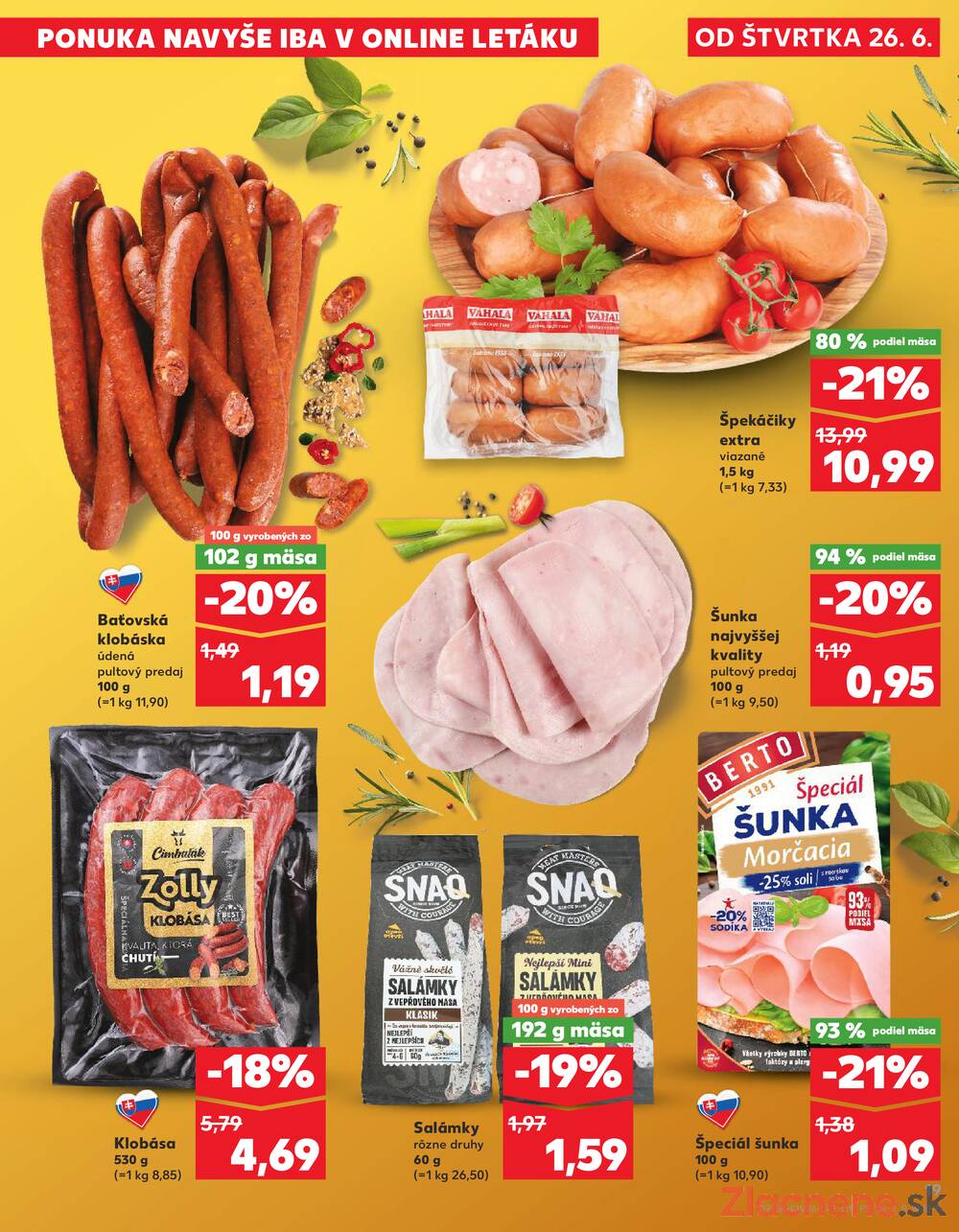 Leták Kaufland - Kaufland 26.6. - 2.7. - Kaufland Prievidza - strana 19