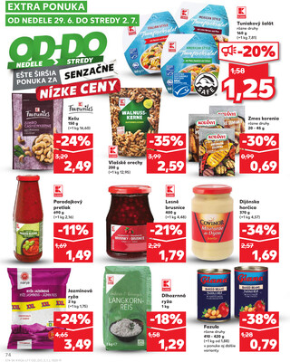 Kaufland 26.6. - 2.7. - Kaufland - Pezinok-Grinava