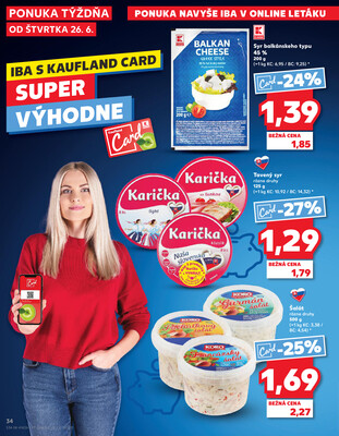 Kaufland 26.6. - 2.7. - Kaufland Topoľčany