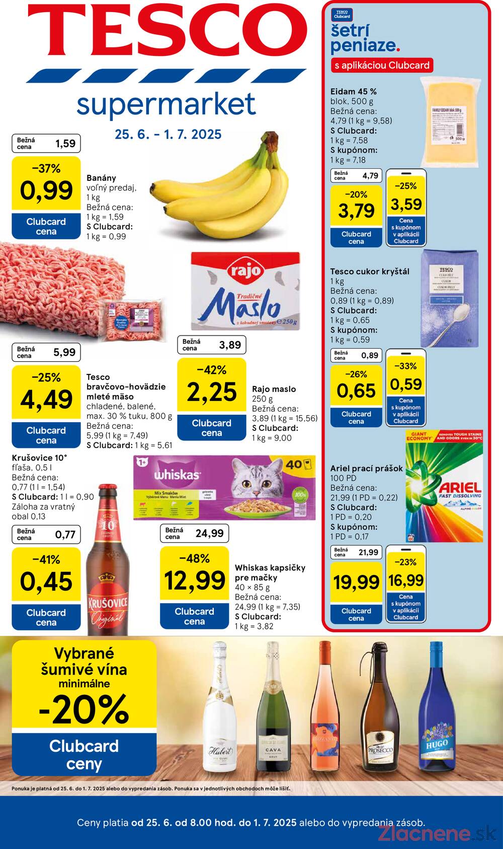 Leták Tesco - Tesco supermarkety od 25.6. do 1.7.2025 - strana 1 Leták Tesco - Tesco supermarkety od 25.6. do 1.7.2025 - strana 1