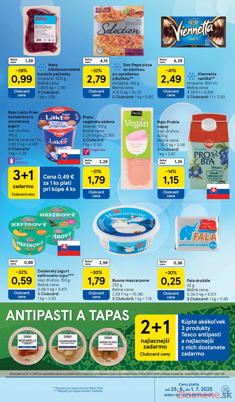Leták Tesco - Tesco malé hypermarkety od 25.6. do 1.7.2025 - strana 25 Leták Tesco - Tesco malé hypermarkety od 25.6. do 1.7.2025 - strana 25