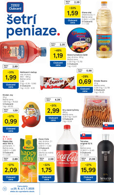 Tesco malé hypermarkety od 25.6. do 1.7.2025