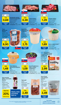 Tesco malé hypermarkety od 25.6. do 1.7.2025