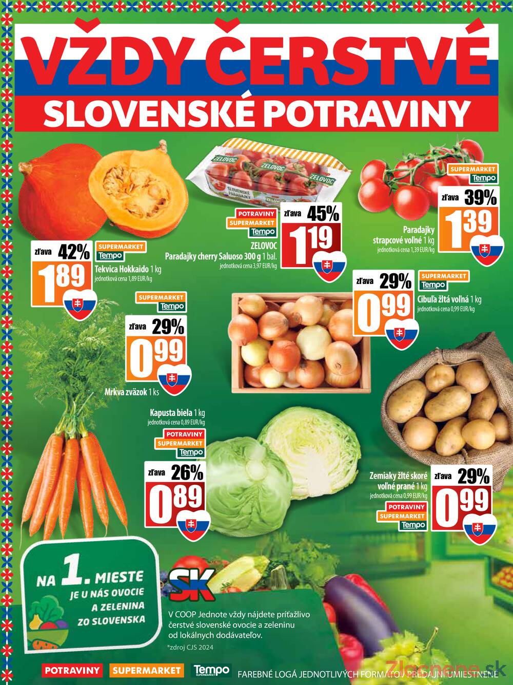 Leták COOP Jednota Slovensko - COOP do 2.7. - strana 4