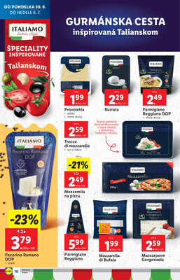 Leták Lidl
		  platný do 6.7.2025 - strana 18