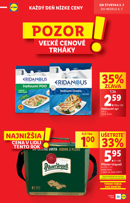 Leták Lidl
		  platný do 6.7.2025 - strana 71