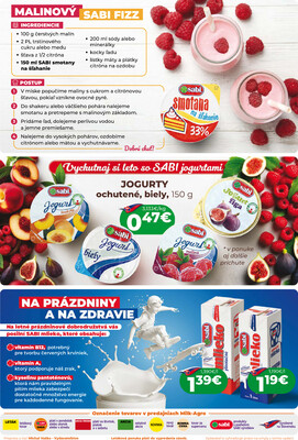Leták MILK - AGRO
		  platný do 1.7.2025 - strana 2