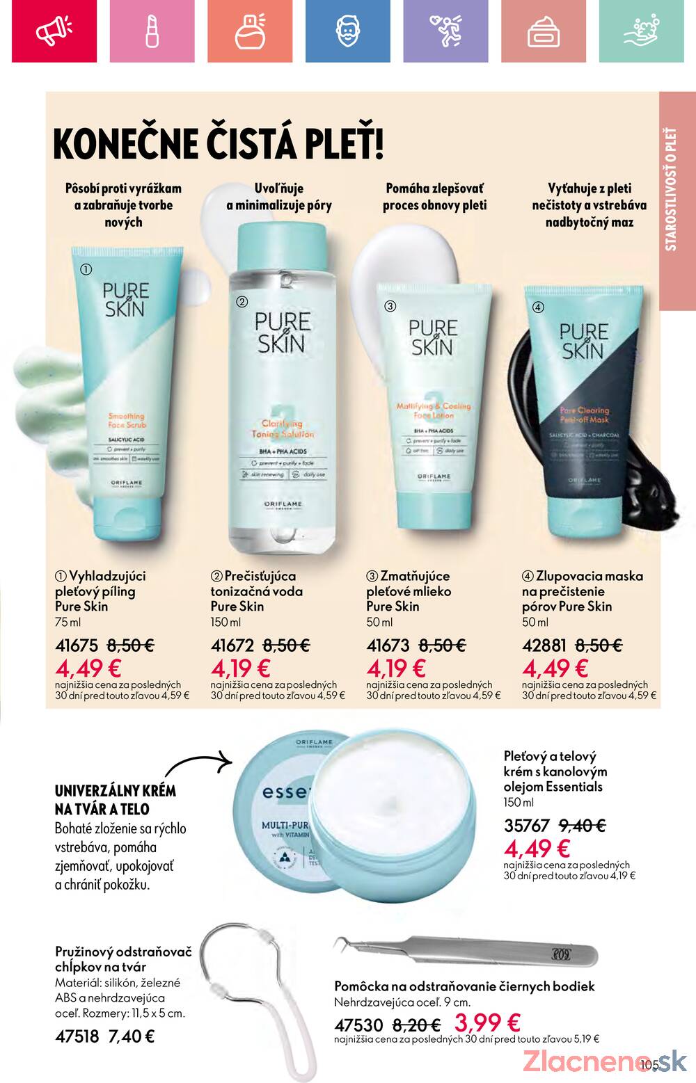 Leták Oriflame - Oriflame do 5.7. - strana 105