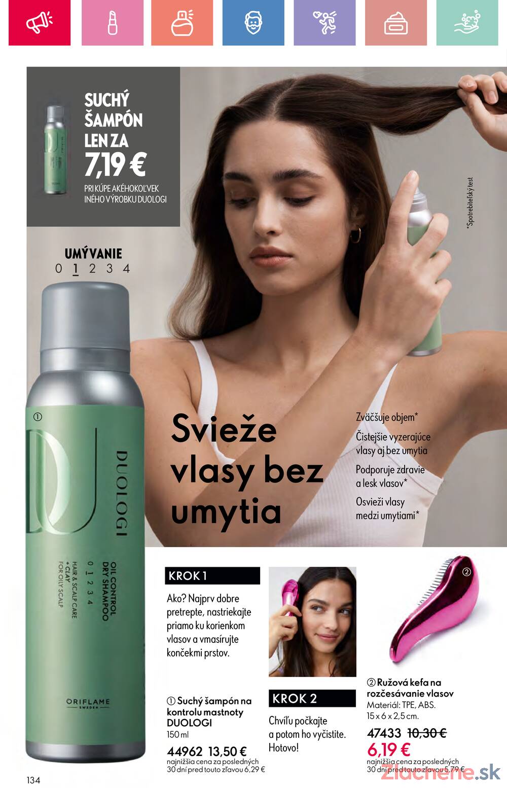 Leták Oriflame - Oriflame do 5.7. - strana 134