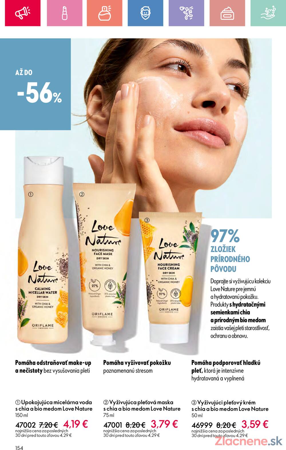 Leták Oriflame - Oriflame do 5.7. - strana 154
