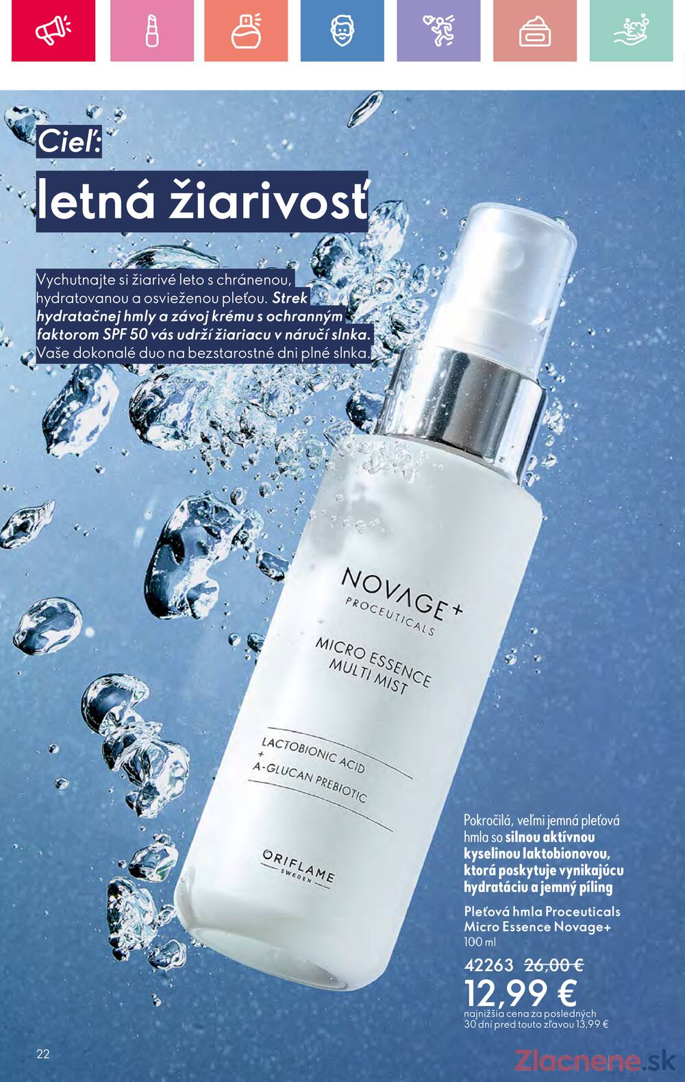 Leták Oriflame - Oriflame do 5.7. - strana 22