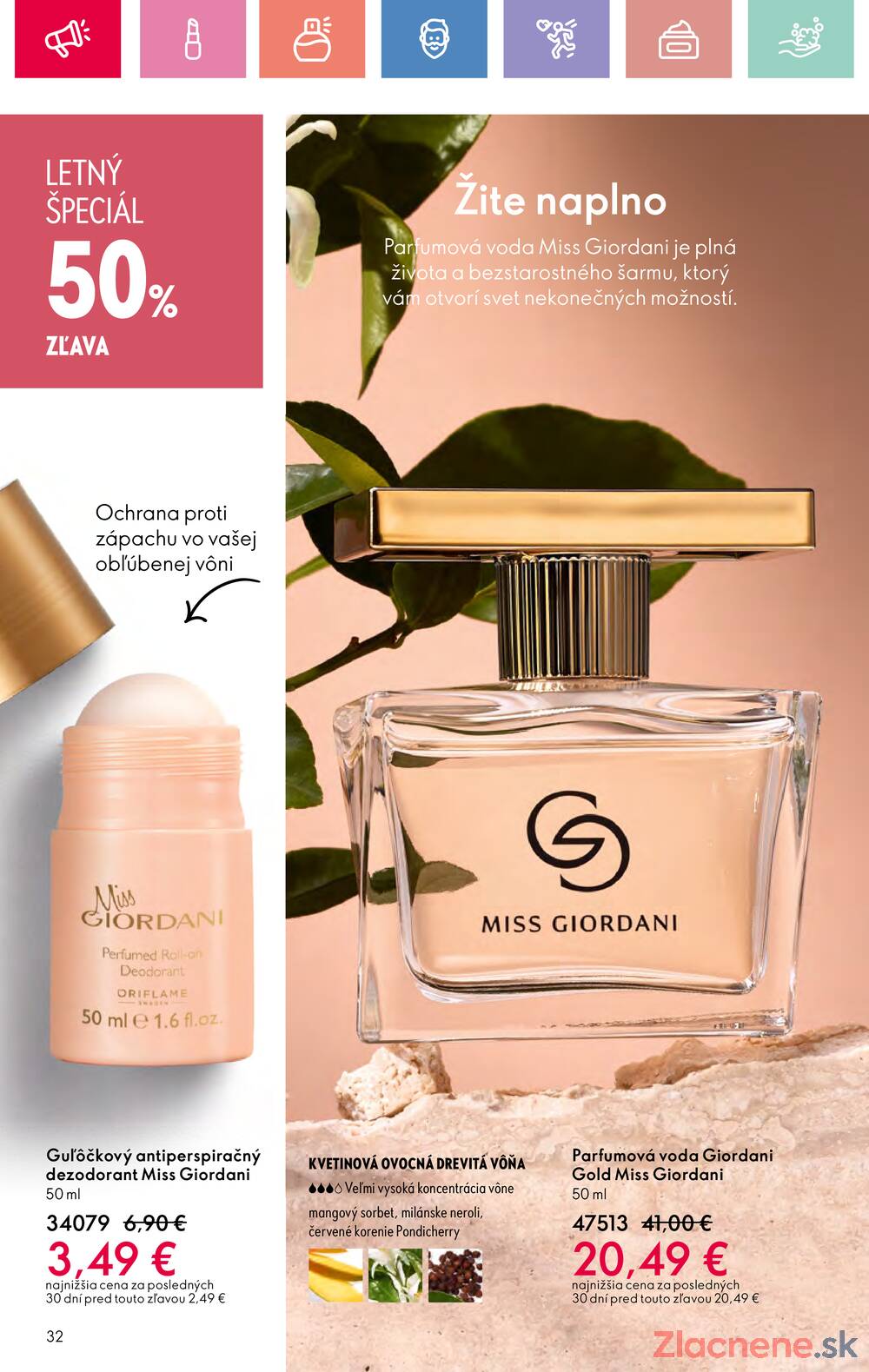 Leták Oriflame - Oriflame do 5.7. - strana 32