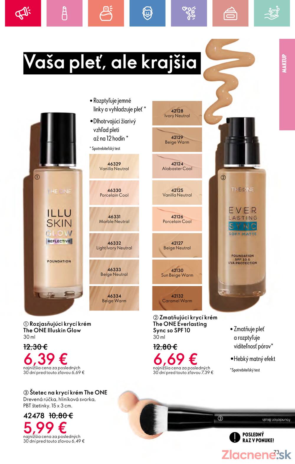 Leták Oriflame - Oriflame do 5.7. - strana 73