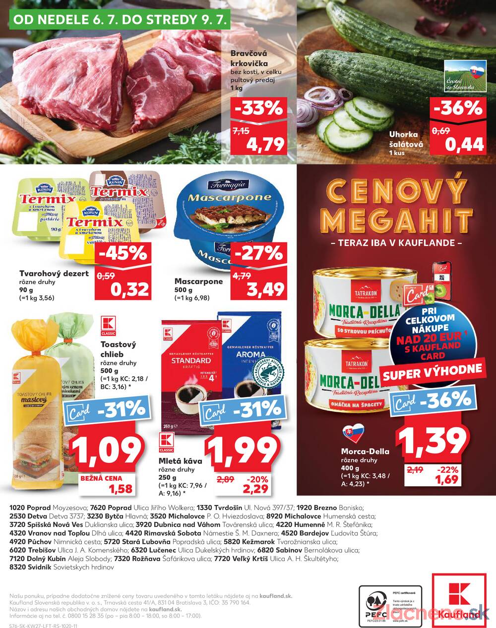 Leták Kaufland - Kaufland 3.7. - 9.7. - Kaufland Michalovce - strana 76