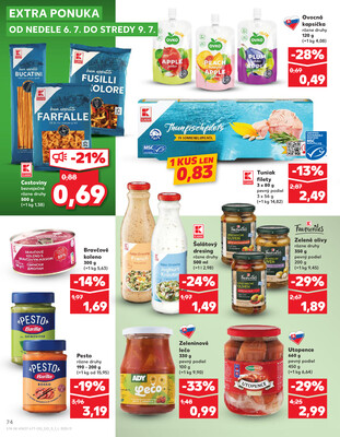 Kaufland 3.7. - 9.7. - Kaufland Púchov