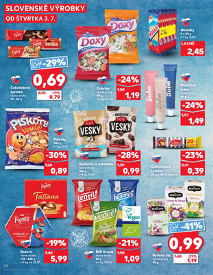 Kaufland 3.7. - 9.7. - Kaufland Stará Ľubovňa