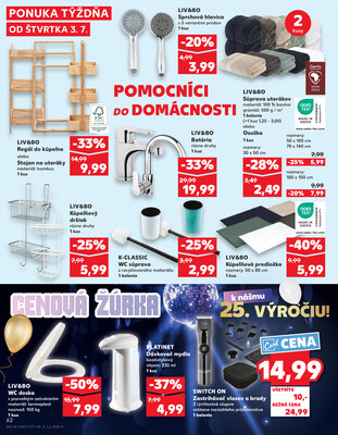 Kaufland 3.7. - 9.7. - Kaufland Stará Ľubovňa