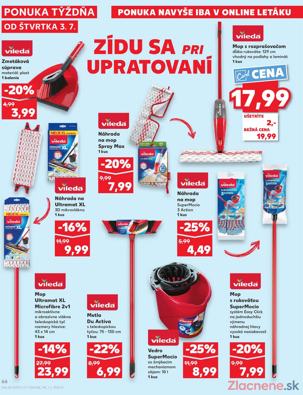 Leták Kaufland - Kaufland 3.7. - 9.7. - Kaufland Trebišov - strana 66