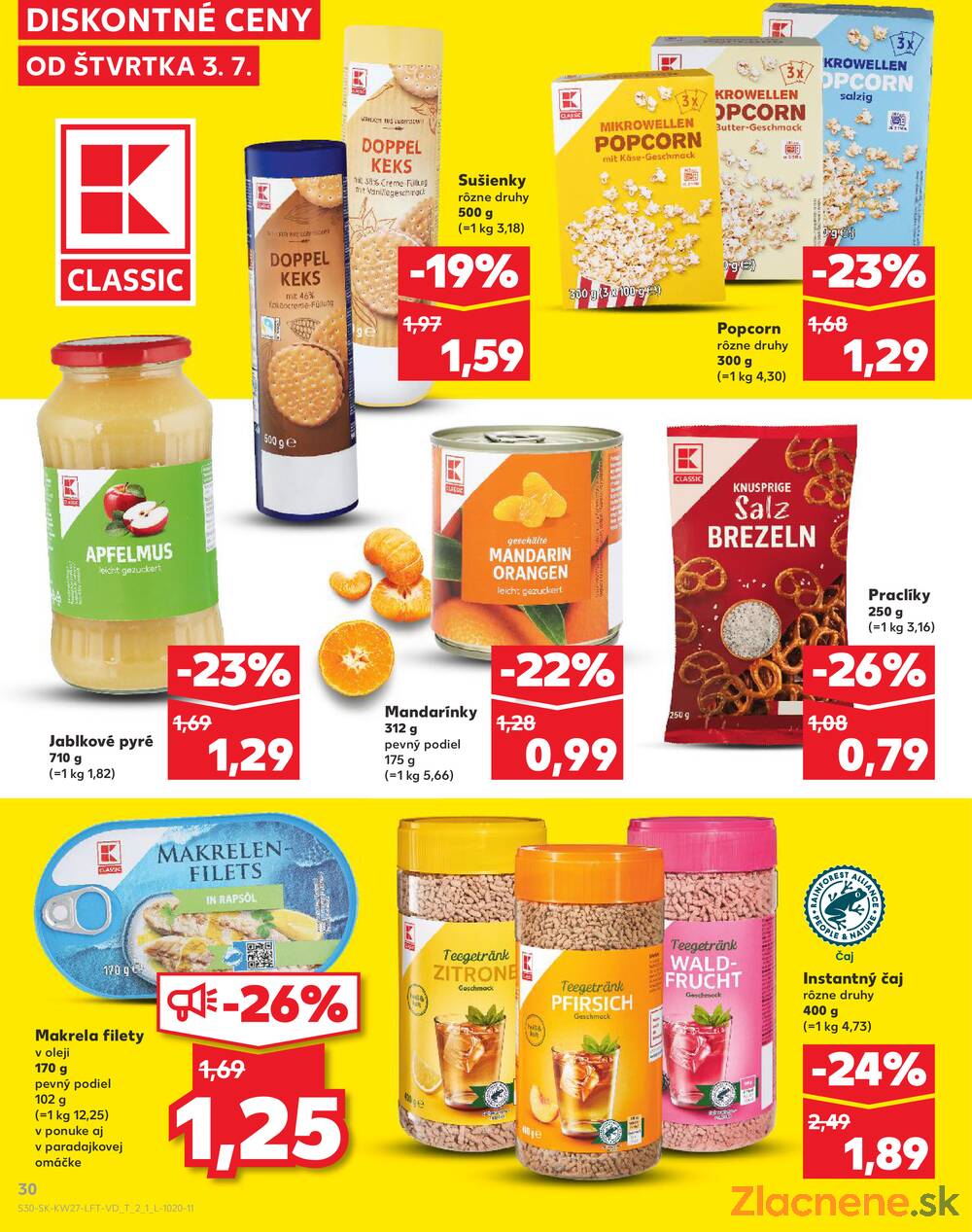 Leták Kaufland - Kaufland 3.7. - 9.7. - Kaufland Rožňava - strana 30